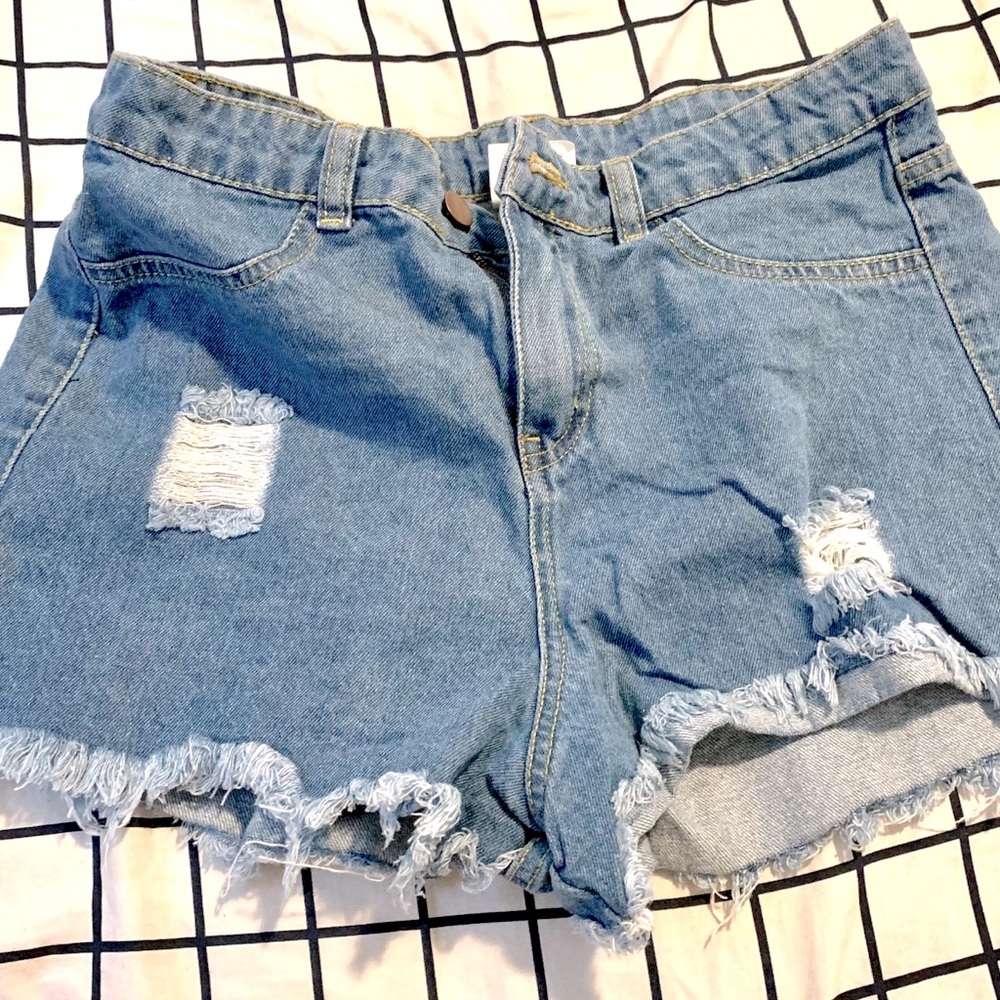 Ripped Booty Shorts